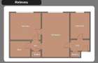 Apartament cu 2 camere semidecomandat în Țiglina 1 - 4 Apartament cu 2 camere semidecomandat în Țiglina 1 - 4