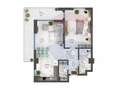 Apartament cu 3 camere decomandat în Noua - 3