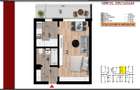 Garsoniera spatioasa, bloc nou, finalizata, metrou Berceni - 2