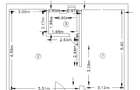 Apartament cu 2 camere, 57 mp, semifinisat, zona Piata Deceb - 6
