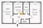 Apartament 2 camere decomandate orientat Sud, et 3/4, P-ta M. Viteazu! - 4