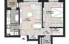 Apartament 2 camere, Partial mobilat, boxa depozitare, Noua Residence - 3