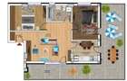 Comision 0% Apartament 3 cam bloc boutique Gherghitei - 1