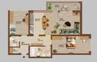 Apartament cu 3 camere decomandat în Buziașului - 1