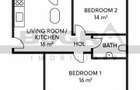 Apartament cu 2 camere decomandat în Grigorescu - 5