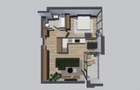 Apartament cu 2 camere decomandat în Central - 3