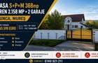 Casa S+P+M - 368 mp + Teren 2.158 mp, Corunca - 2