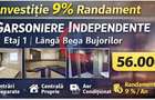 Investi #539;ie sigura 2 garsoniere independente Etaj 1 l #226;ng #259; Bega Bujorilor - 1