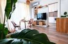 Apartament 2 camere cu curte proprie + parcare | Mobilat  & utilat | Bloc 2020 - 1