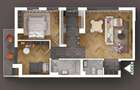 Apartament cu 3 camere decomandat în Sisești - 1