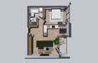 Apartament cu 2 camere decomandat în Central - 3