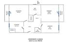 Apartament 3 camere decomandate, parter, langa piata centrala, vizavi de noul centru comercial, doua balcoane, negociabil - 1
