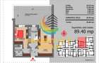 Apartament 2 Camere Cu Terasa Sector 4 Grand Arena 89.4Mp - 11