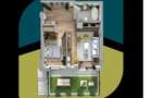 Ansamblu  ESQ Village   Releveu Ap cu 2 camere, parter + curte proprie, Tip 3, E - 1