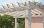 Pergola alba ,terasa - 1