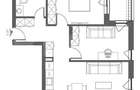 Apartament cu 3 camere semidecomandat în Florești - 5