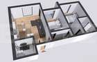 Apartament 3 camere, 71 mp, decomandat Zona 22 Decembrie 198 - 1