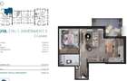 Ap. 2 camere[52 mp] Ansamblu Rezidential_zona RIVUS - 2