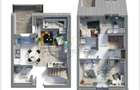 Apartament cu 3 camere decomandat în Tractorul - 3