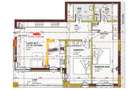 Apartament cu 4 camere, semifinisat, 78 mp utili, 2 bai, par - 1