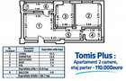 Tomis Plus- 2 camere, finisat la cheie, etaj parter cu balcon-110.000e
