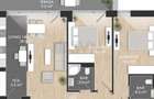 Apartament cu 3 camere decomandat în Bucureștii Noi - 2