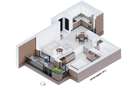 Apartament cu 2 camere decomandat în Calea Călărașilor - 11