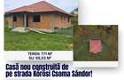 Casă nou construită de vânzare în Covasna, pe strada Kőrösi Csoma Sándor! - 1