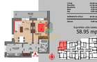 Apartament 2 camere Berceni 59mp situat la etaj 1/7 bloc nou 2025