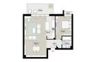 Apartament 2 camere 64mp util interior - Lebada Lake Residence - 2