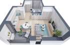Apartament cu 2 camere semidecomandat în Torontalului - 3