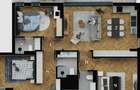REA1026901 Apartament 4 camere Decebal Piata Muncii