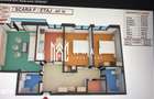 Apartament 3 camere | Etaj 1 | 80 MPU | Balcon | Turnisor - 1