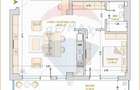 Apartament cu 2 camere de închiriat în zona 13 Septembrie - 15