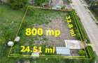 Teren intravilan 800 mp ,asfalt,toate utilitatile - Rediu , Iasi - 1