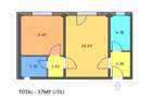 Apartament cu 2 camere semidecomandat în Giurgiului - 2