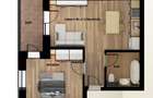 Apartament cu 1 cameră Bloc nou | Etaj 1 44 mp utili Compartimentare eficienta! - 3