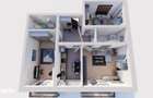 Apartament 3 camere, 77 mp, 130 030 euro, TVA inclus, DEZVOLTATOR. - 1