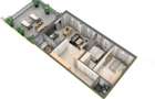 Penthouse cu 3 cam 130mp, Str D-na Stanca Selimbar Mall-Orhideea