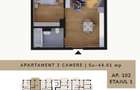 Apartament cu 2 camere decomandat în Florilor - 5