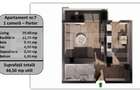 Apartament tip studio, 44.5 mp, zona Tractorul - 1
