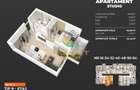 Apartament  cu 2 camere bucatarie open space, zona metrou - 3