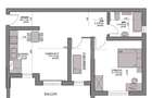 Apartament 3 camere cu balcon in Selimbar