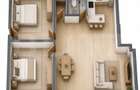 Apartament eficient compartimentat, 3 camere, etajul 1 - 1