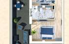 Penthouse 2 camere, Terasa 61mp, complex nou, Sannicoara - 2