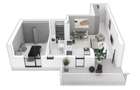 Apartament nou 2 camere, 57 mp + terasa 13,5 mp | Mehala | Comision 0% - 9