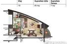 Apartament semifinisat, 45mp, balcon, zona Calea Floresti - 4