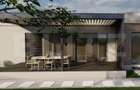 Casa noua mediteraneana, 3 camere, 105 mp utili, teren 630 mp, drum pr - 15