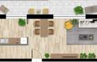 Apartament 3 CAM, SU 82.13MP, 1 TERASA, 2 BAI zona INTRE LAC - 1
