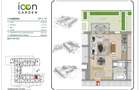 Icon Garden, garsoniera cu terasa de 18 mp. Ansamblu finalizat. Pret cu TVA inclus